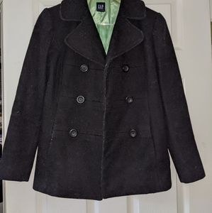 Classic Wool Peacoat, Thick and Lined